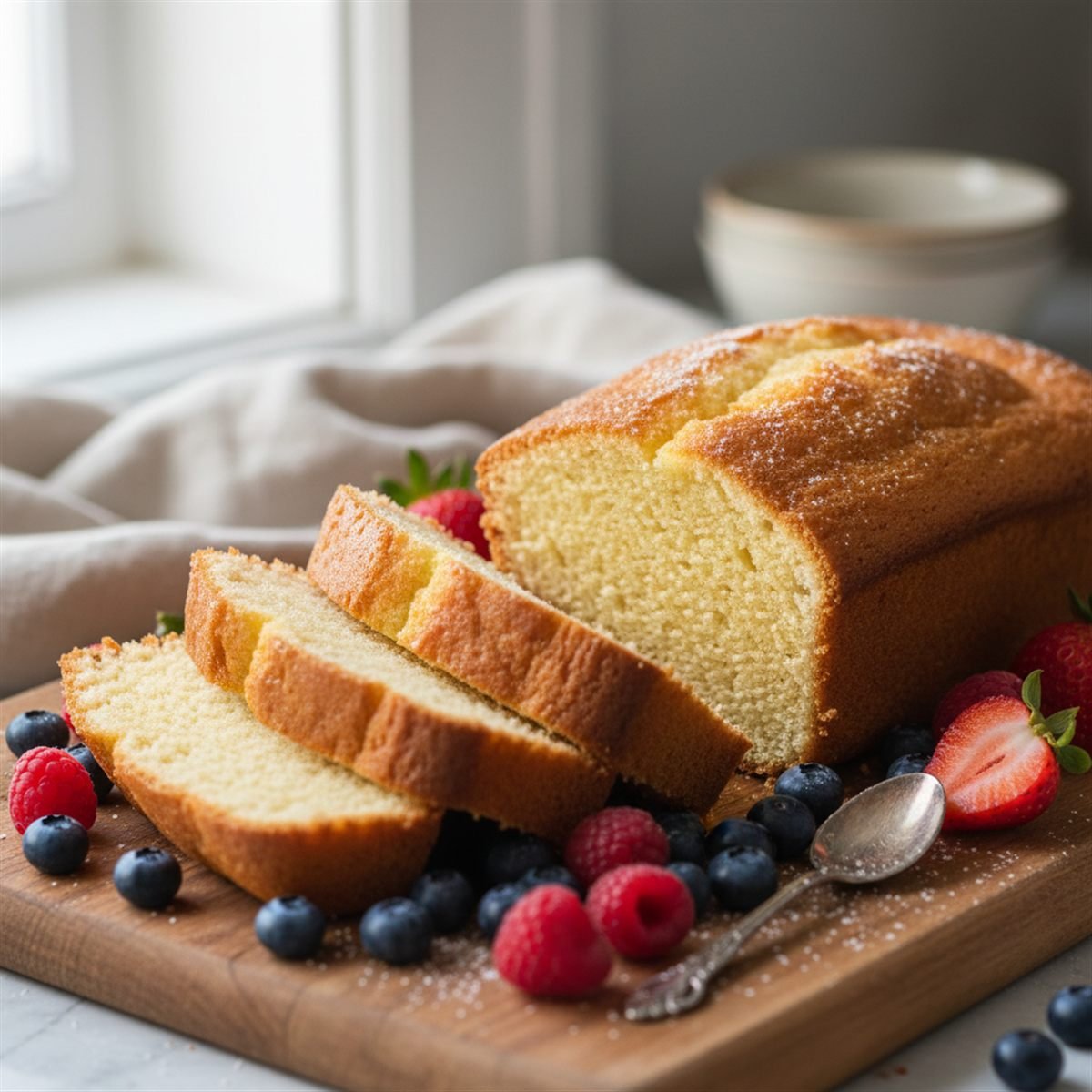 Classic Pound Cake (Buttery & Dense, From Scratch)