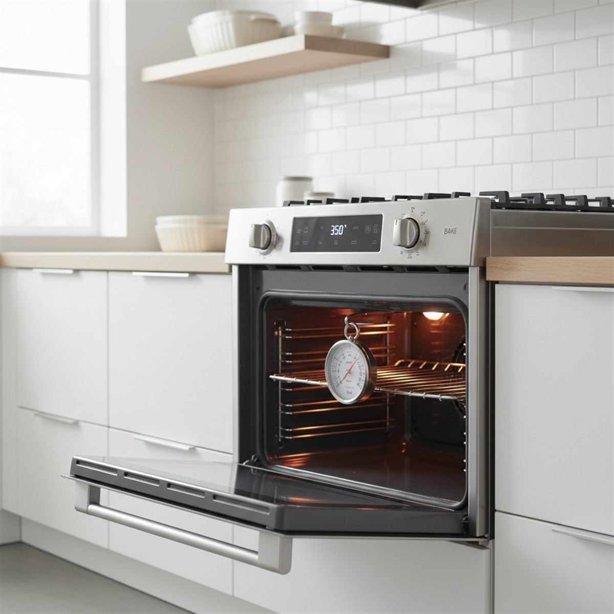 Oven Temperature Conversion Chart (F, C & Gas Marks)