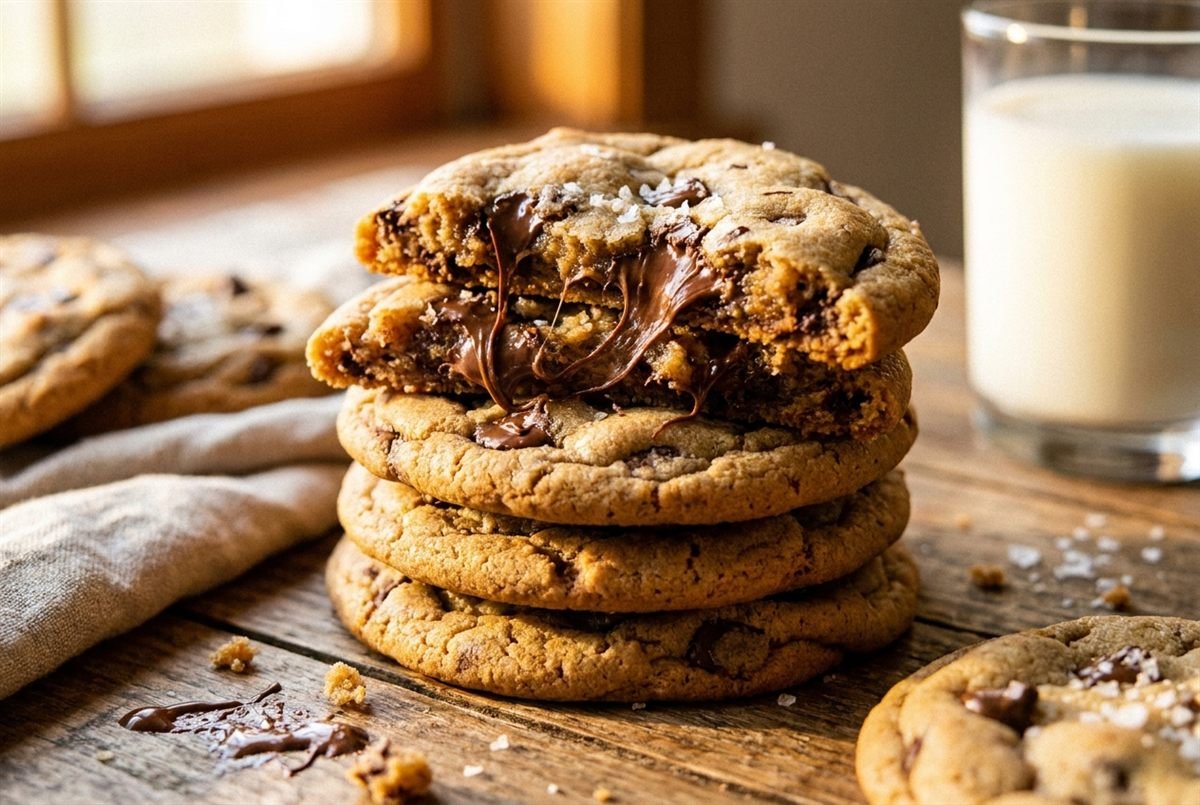 Soft Chocolate Chip Cookies (Thick & Chewy, Never Flat)